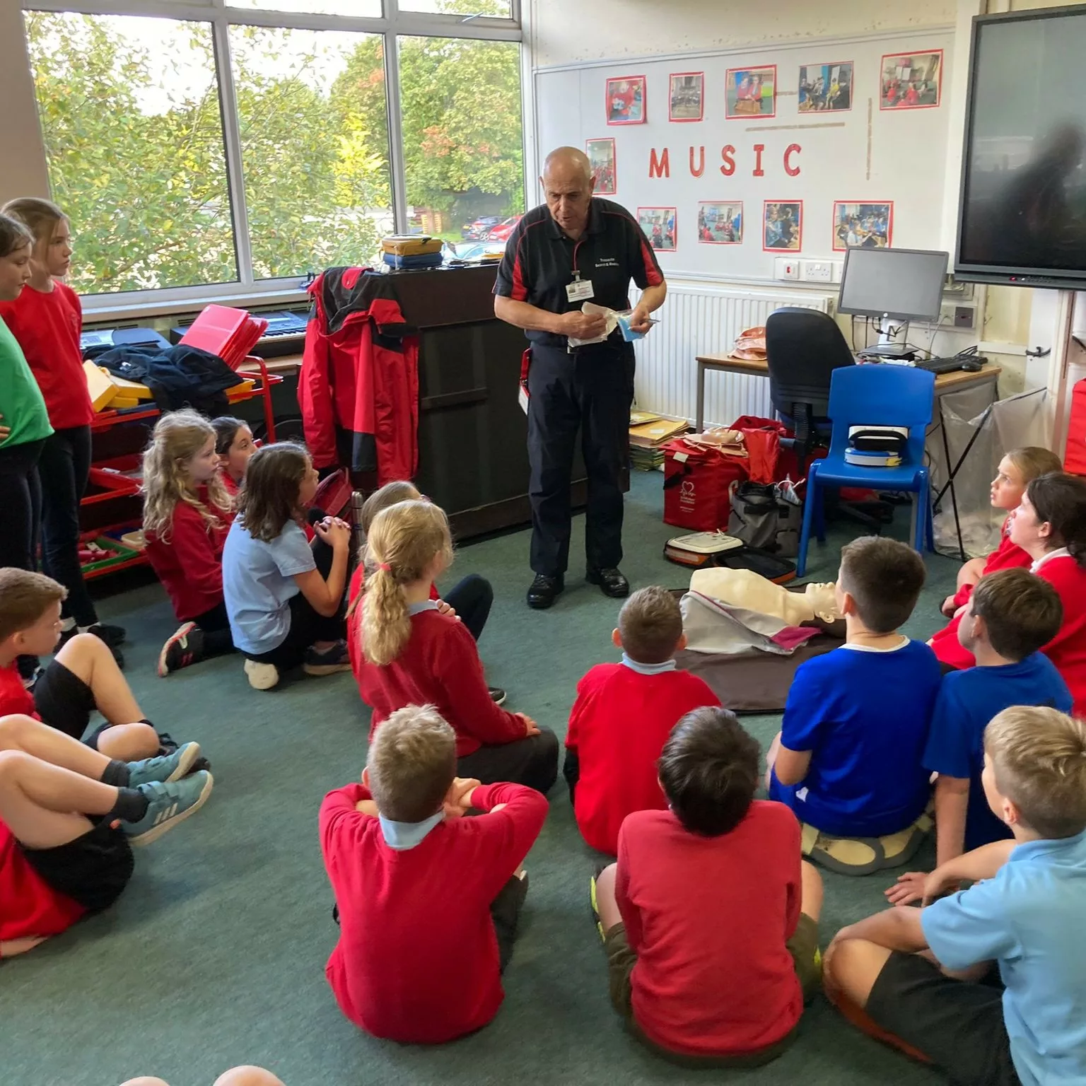 HeartStart in Dunblane Primary School 2023
