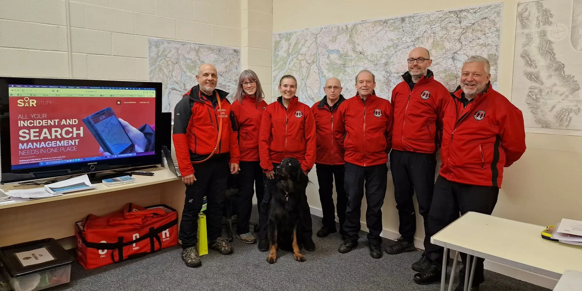 Search planners course using the SarSys system.